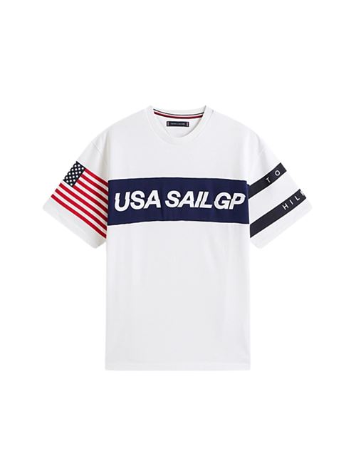 T-shirt x SAIL GP TEAM in cotone Tommy Hilfiger | MW0MW41418YBL